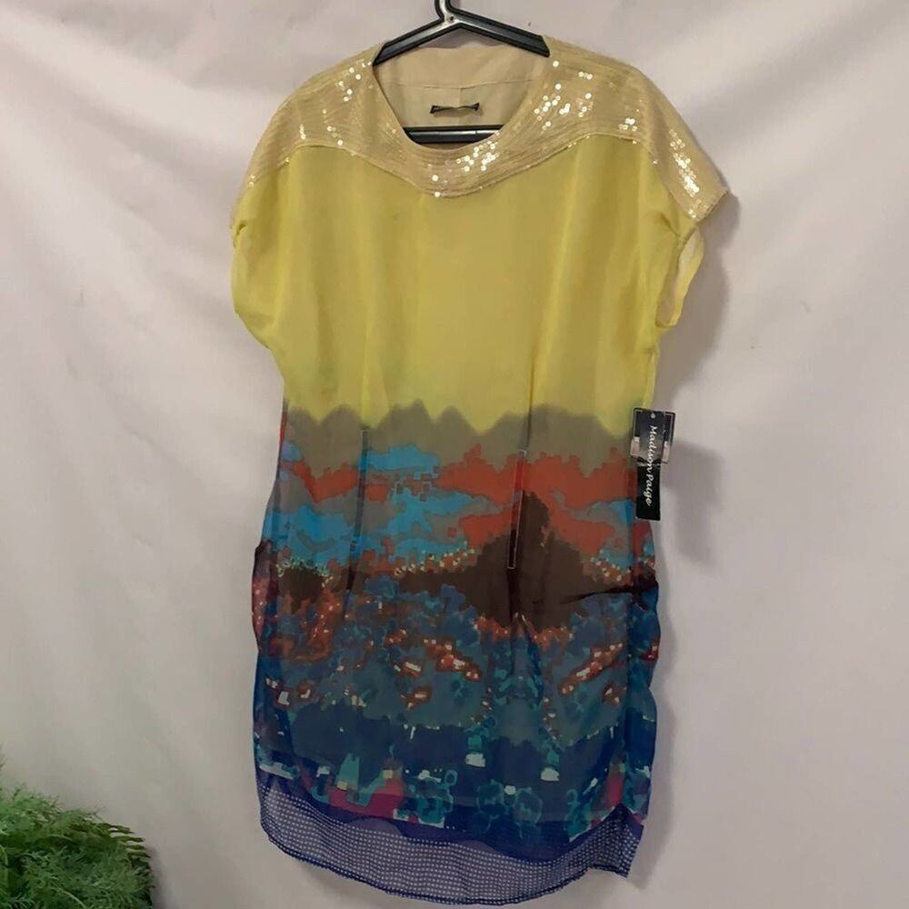 NWT MADISON PAIGE‎ BEAUTIFUL DRESS SIZE M